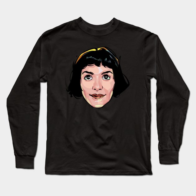 Amelie Head Long Sleeve T-Shirt by nabakumov